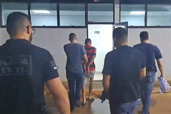 Preso de saidão - Metrópoles