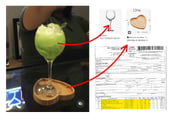 Taça de vidro e bandeja em formato de coração mostrados em vídeo no Instagram, e a relação com as notas apresentadas na prestação de contas