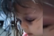 A menina ainda está internada