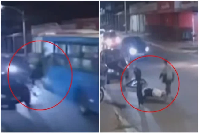 Adolescentes-mexem-em-alavanca-de-emergencia-e-caem-de-onibus-em-movimento