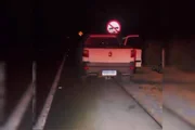 Carro onde a adolescente estava