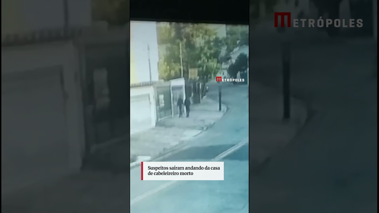 Suspeitos saíram andando da casa de cabeleireiro morto