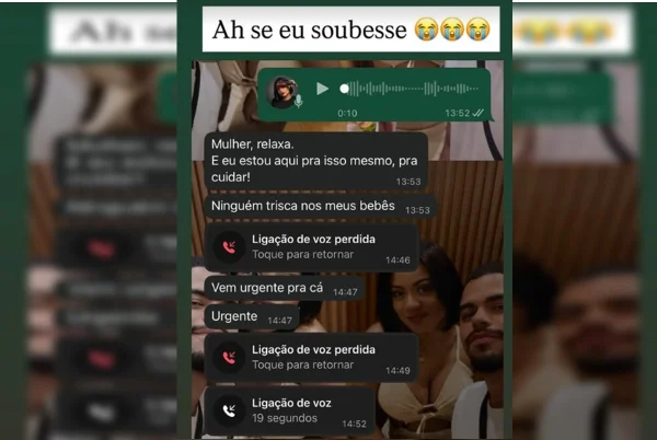 Bebê morreu menos de 1h depois de cuidadora tranquilizar mãe: “Relaxa” - destaque galeria Bebê morreu menos de 1h depois de cuidadora tranquilizar mãe: “Relaxa” - destaque galeria