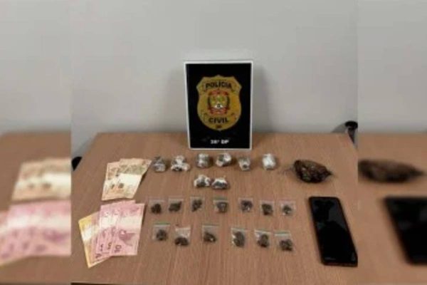 Técnico de enfermagem é preso por vender maconha por R$ 10 a cliente