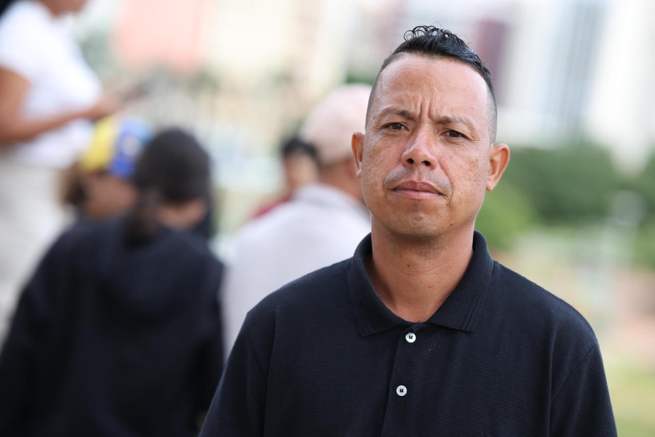 Carlos Eduardo Zapata, ex-sargento da Guarda Nacional Bolivariana Carlos Eduardo Zapata, ex-sargento da Guarda Nacional Bolivariana