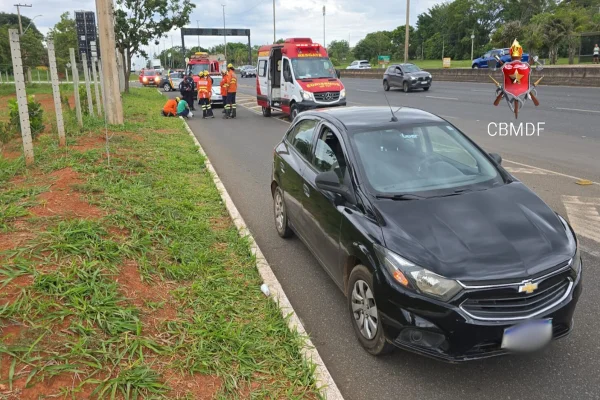 Criança é atropelada por carro no Setor de Clubes Sul - destaque galeria