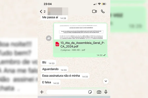 Gestores acusados de fraudar assinaturas retomam cargos em escola - destaque galeria