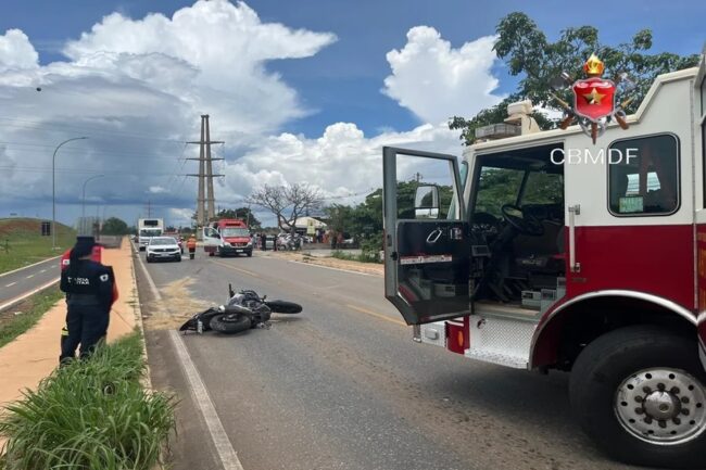 acidente motociclista ponte alta