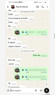 Conversa do indígena com dono da máquina Conversa do indígena com dono da máquina