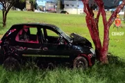Motorista mata homem atropelado, perde controle e bate carro em árvore - imagem 3