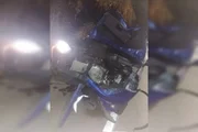 Carro dirigido pela jovem