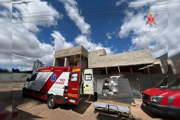 Homem leva choque em obra no Guará e vai parar no hospital - destaque galeria