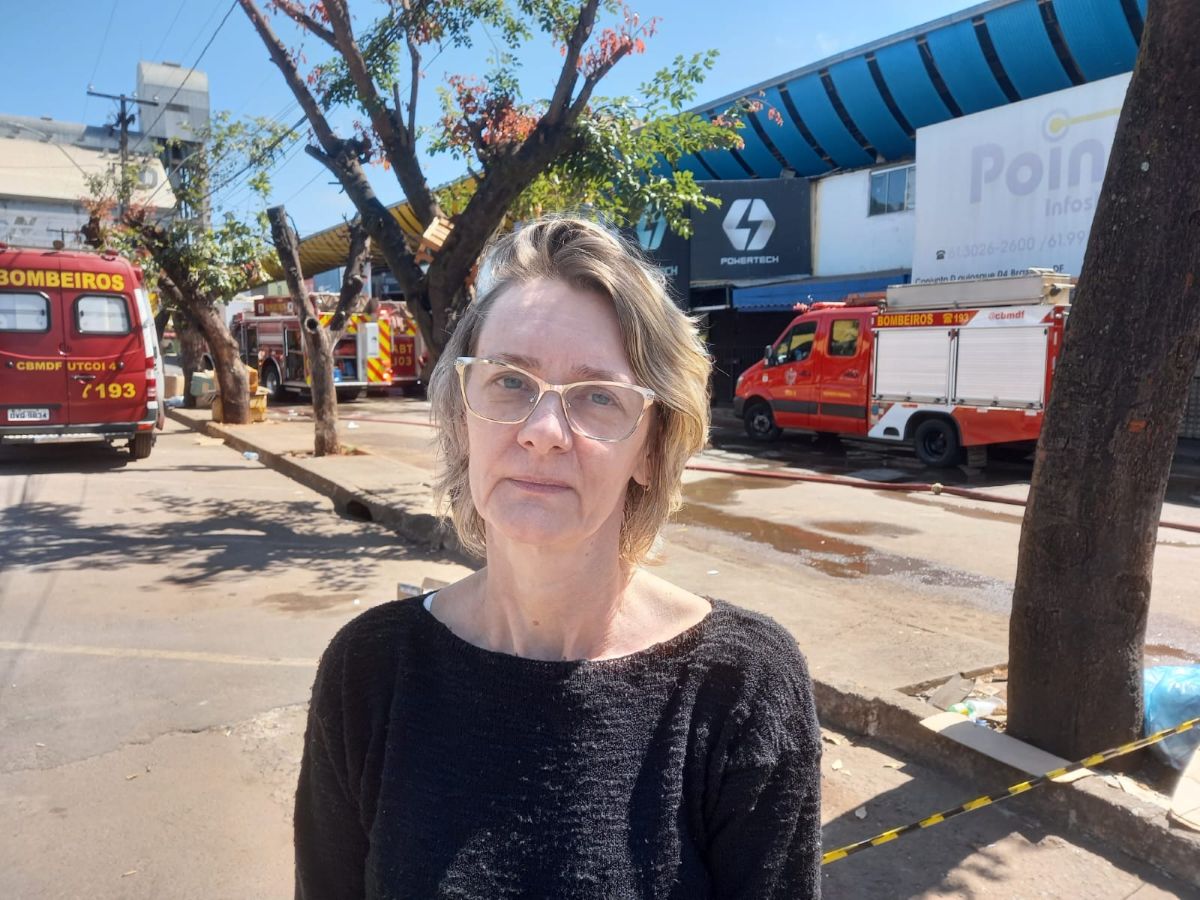 Geovana Temp, lojista Feira dos Importados