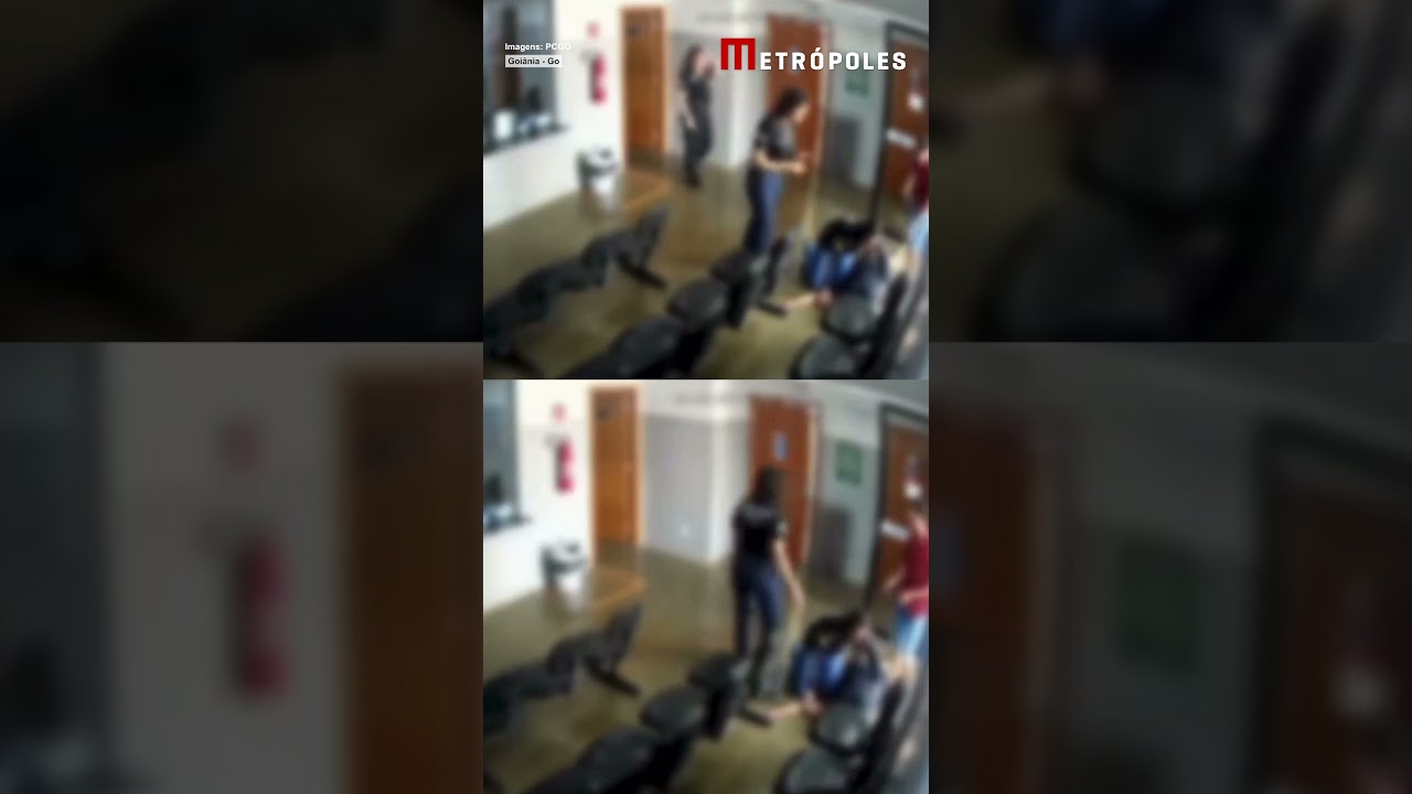 Imagens fortes: mulher desmaia em delegacia após agressão de taxista