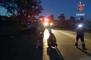 Equipes do CBMDF mobilizaram quatro viaturas para atender a ocorrência registrada no km 17 da rodovia