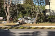 Acidente no Eixinho Sul deixa um morto nesta segunda-feira (22/6) 