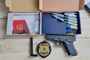 Apreensão feita na casa da investigada