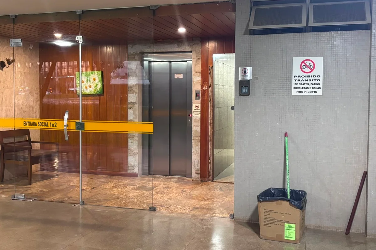 Um homem invadiu apartamentos na 302 Sul na madrugada desta terça-feira (11/8)